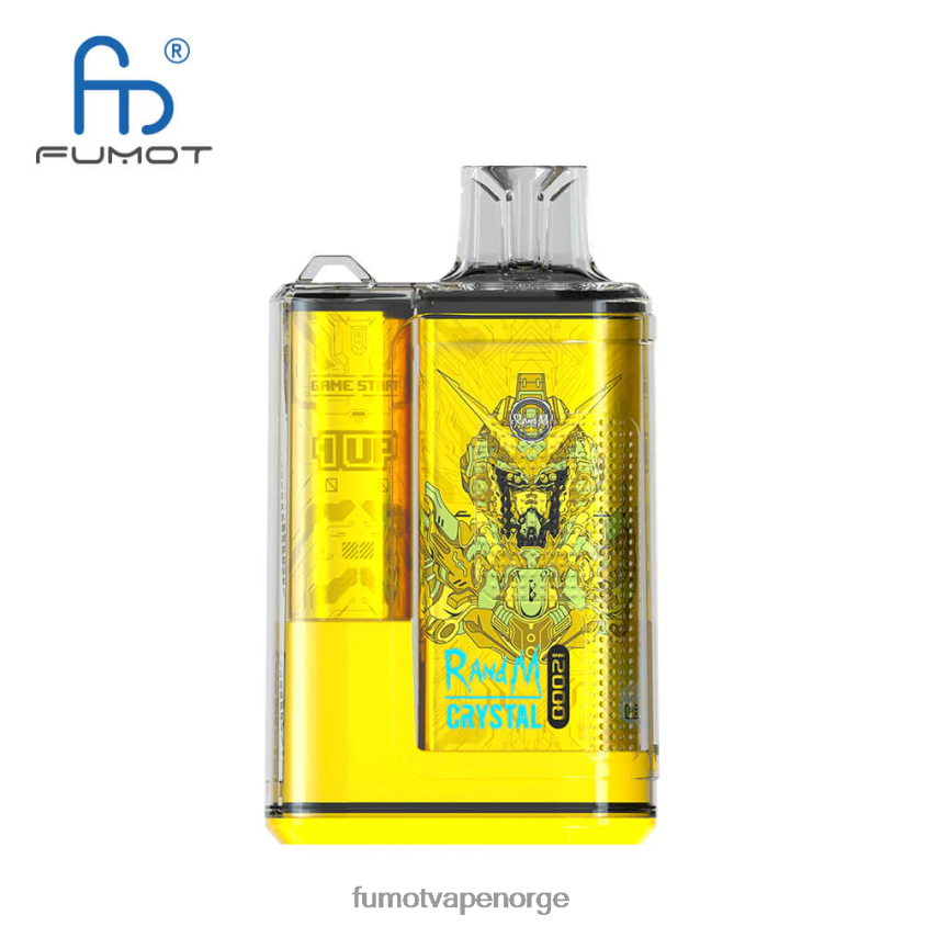 Fumot Flavours | Fumot Crystal 12000 engangs vapeboks - 20ml (1 stk) blåbær på is XH0864260