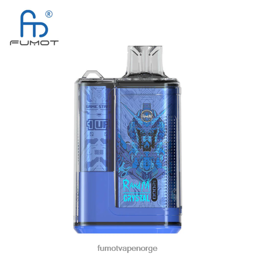 Fumot Flavours | Fumot Crystal 12000 engangs vapeboks - 20ml (1 stk) blåbær på is XH0864260