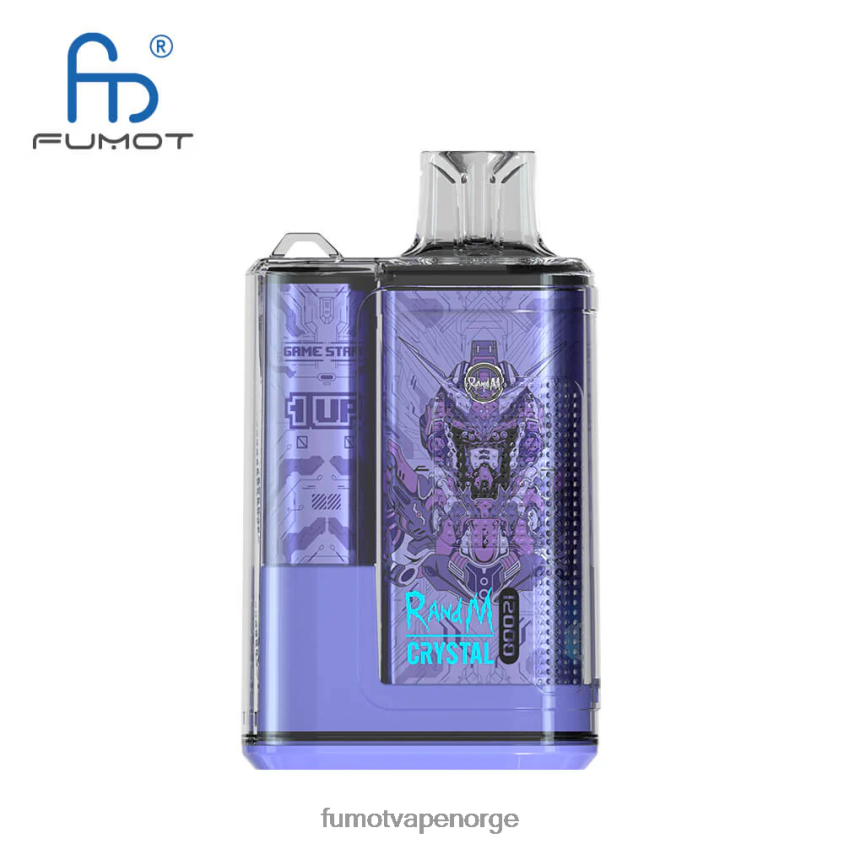 Fumot Flavours | Fumot Crystal 1 stk - 12000 engangs vapeboks 20ml frodig lce XH0864270