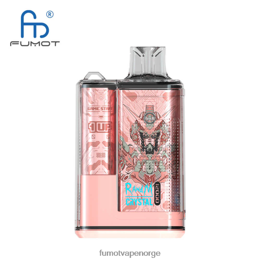 Fumot Flavours | Fumot Crystal 1 stk - 12000 engangs vapeboks 20ml frodig lce XH0864270