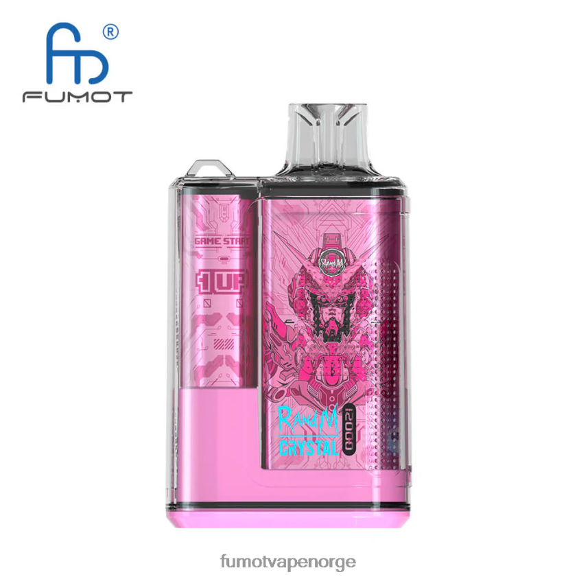 Fumot Flavours | Fumot Crystal 1 stk - 12000 engangs vapeboks 20ml frodig lce XH0864270