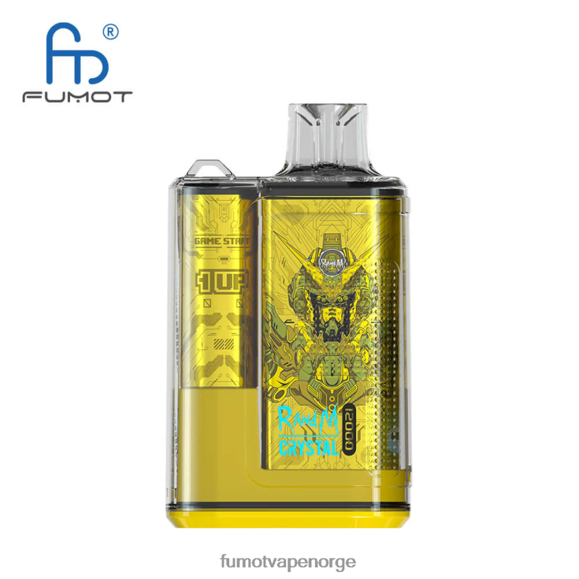 Fumot Flavours | Fumot Crystal 1 stk - 12000 engangs vapeboks 20ml frodig lce XH0864270