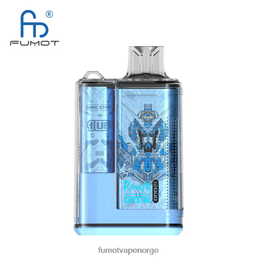 Fumot Norge | Fumot Crystal 1 stk - 12000 engangs vapeboks 20ml blandede bær XH0864271