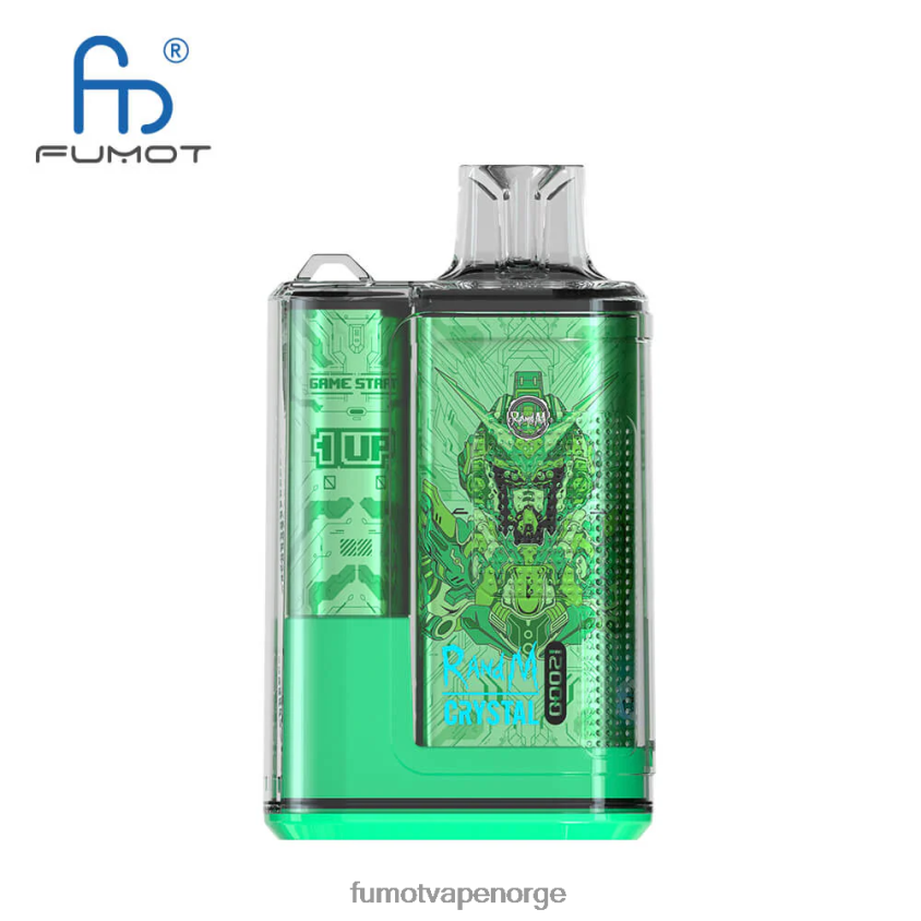 Fumot Puff | Fumot Crystal 12000 engangs vapeboks - 20ml (1 stk) bananis XH0864254