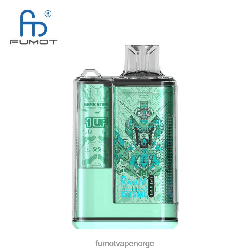 Fumot Puff | Fumot Crystal 12000 engangs vapeboks - 20ml (1 stk) bananis XH0864254