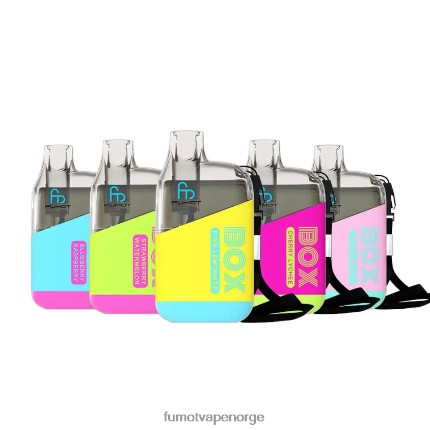 Fumot Flavours | Fumot Tornado 10000 engangs vape pod-boks - 20ml (1 stk) jordbæris XH0864360