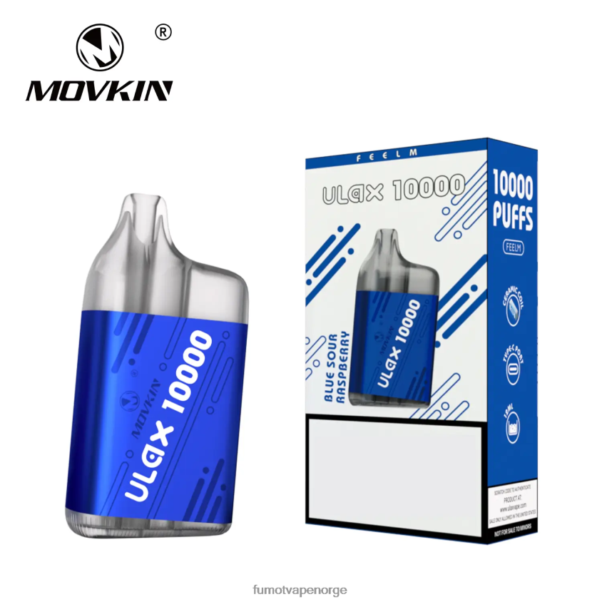 Fumot Flavours | Fumot Movkin Ulax 10000 engangs vape pod - 12ml (1 stk) frodig is XH0864310