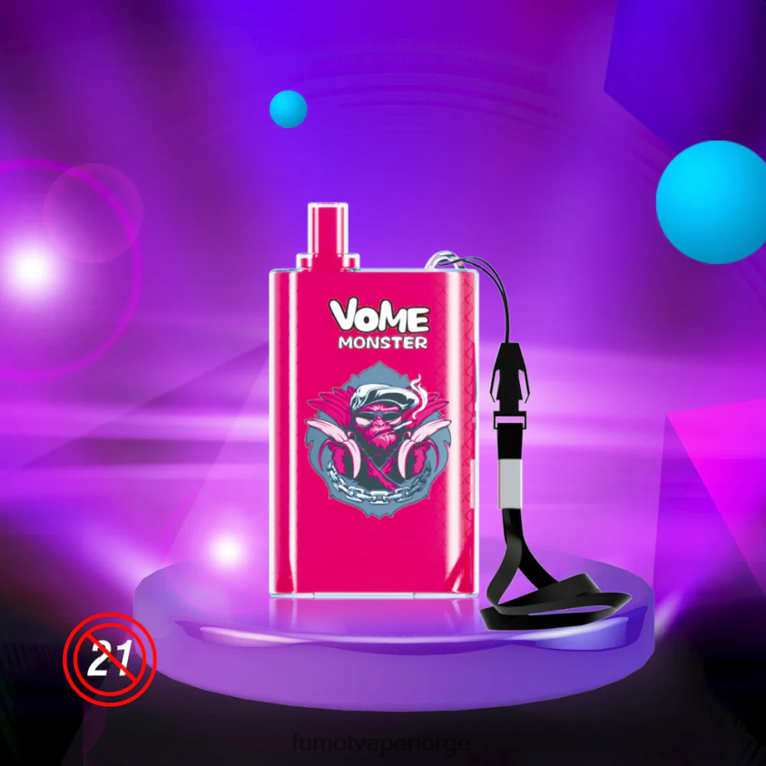 Fumot Vape Online Shop | Fumot Vome Monster 10000 engangs vape pod-enhet - 20ml (1 stk) munter cola XH0864427