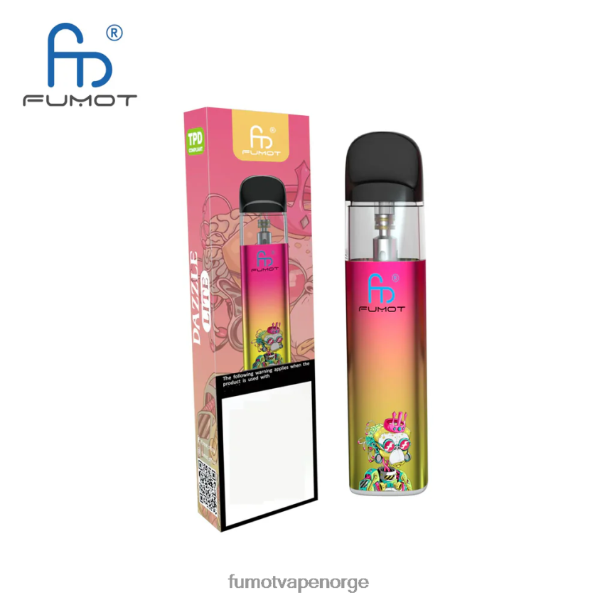 Fumot Norge | Fumot Dazzle Lite tpd-kompatibelt tomt vapesett (1 stk) grønn-lilla XH0864551