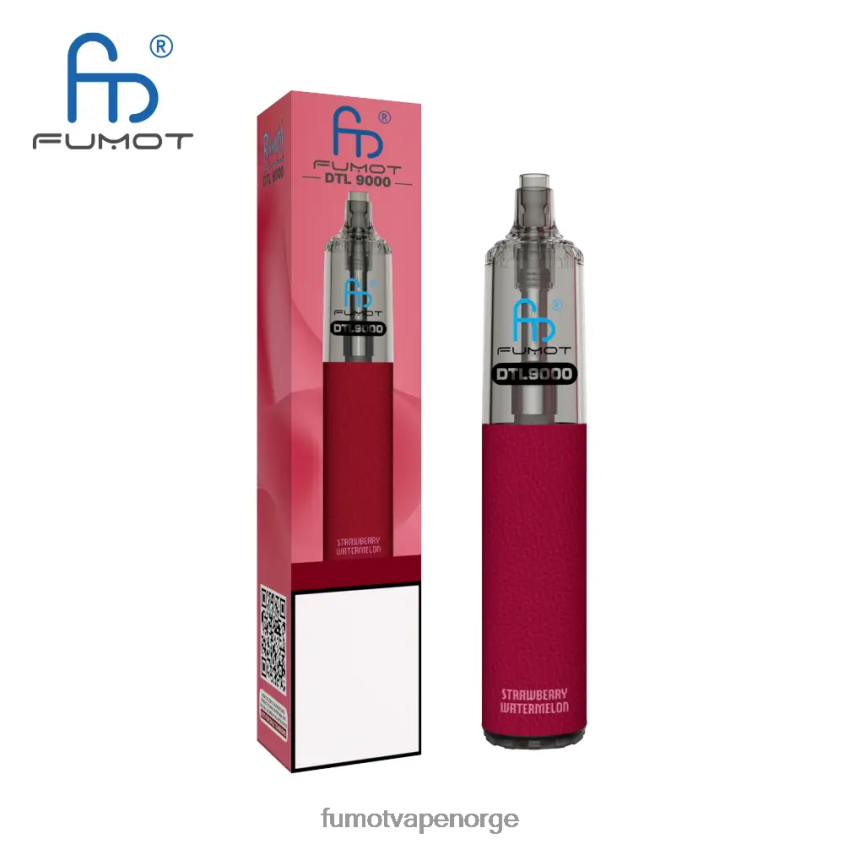 Fumot Flavours | Fumot DTL engangs vape penn 9000- 18ml (1 stk) blåbær bringebær XH0864370