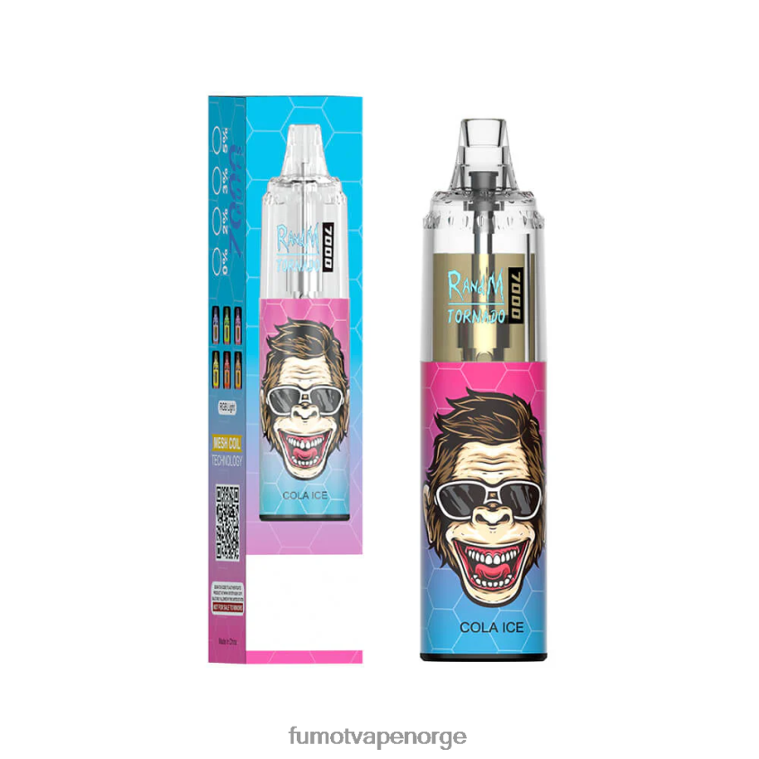 Fumot Flavours | Fumot Tornado 14ml (1 stk) 7000 engangs vape penn ananas is XH086490