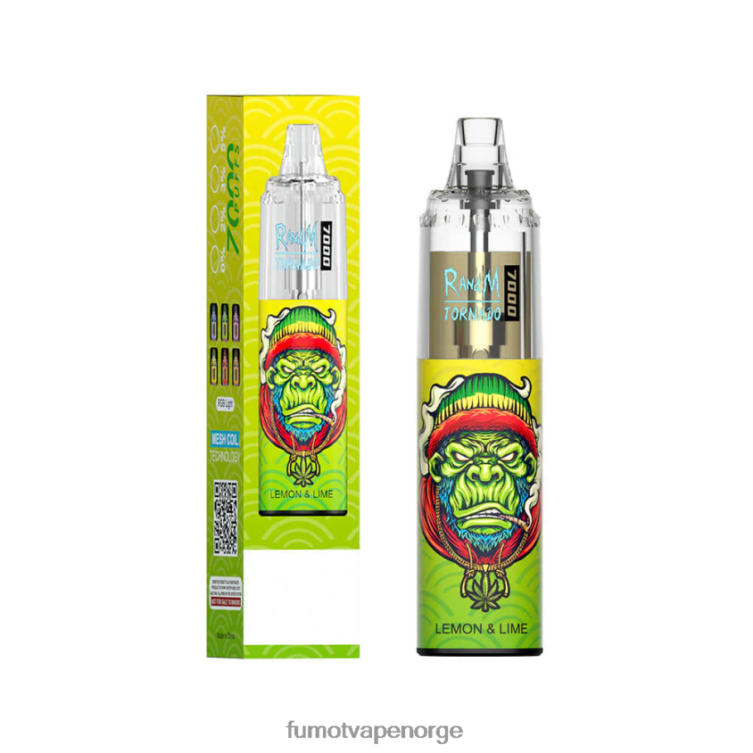 Fumot Flavours | Fumot Tornado 14ml (1 stk) 7000 engangs vape penn ananas is XH086490