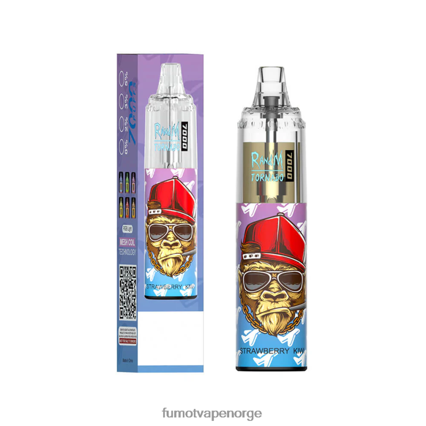 Fumot Flavours | Fumot Tornado 14ml (1 stk) 7000 engangs vape penn ananas is XH086490