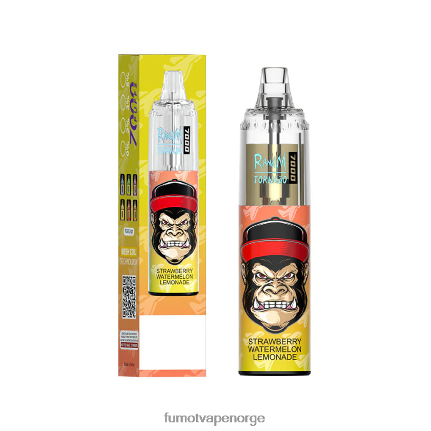 Fumot Flavours | Fumot Tornado 14ml (1 stk) 7000 engangs vape penn ananas is XH086490