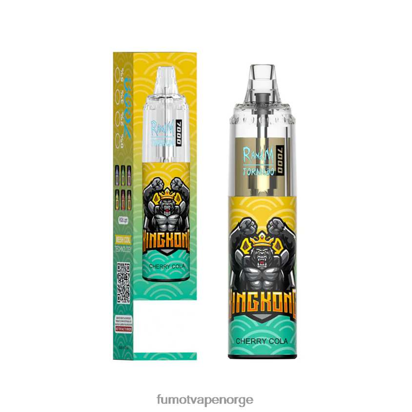 Fumot Flavours | Fumot Tornado 14ml (1 stk) 7000 engangs vape penn ananas is XH086490