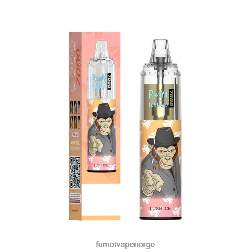 Fumot Flavours | Fumot Tornado 14ml (1 stk) 7000 engangs vape penn ananas is XH086490