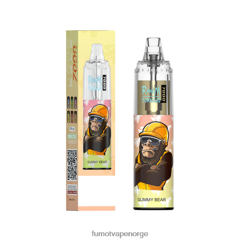 Fumot Flavours | Fumot Tornado 14ml (1 stk) 7000 engangs vape penn ananas is XH086490