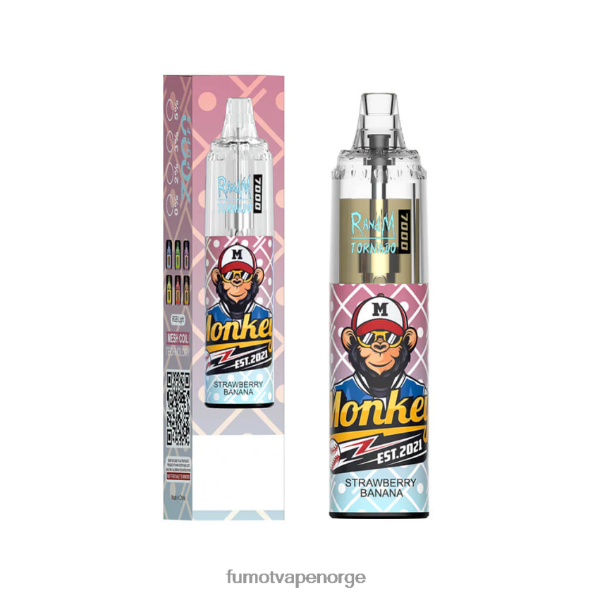 Fumot Flavours | Fumot Tornado 14ml (1 stk) 7000 engangs vape penn ananas is XH086490