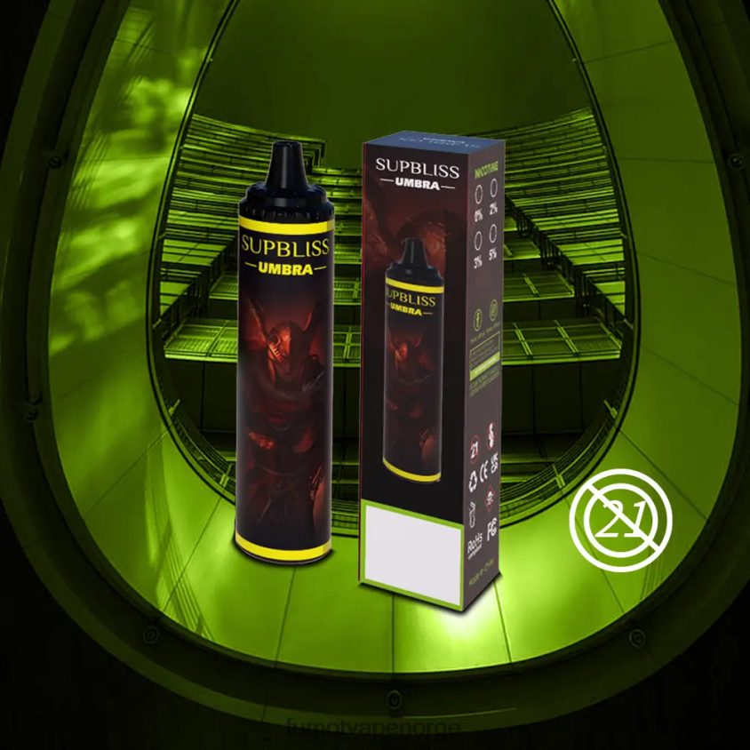 Fumot Vape Flavours | Fumot Supbliss Umbra 10000 (1 stk) engangs vape penn - 20ml blandede bær XH0864479