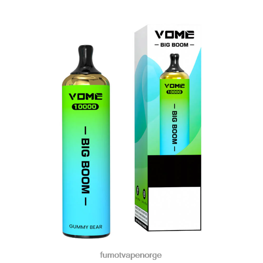 Fumot Shop | Fumot Vome Big Boom engangs vape penn 10000 - 20ml (1 stk) gummibjørn XH0864445