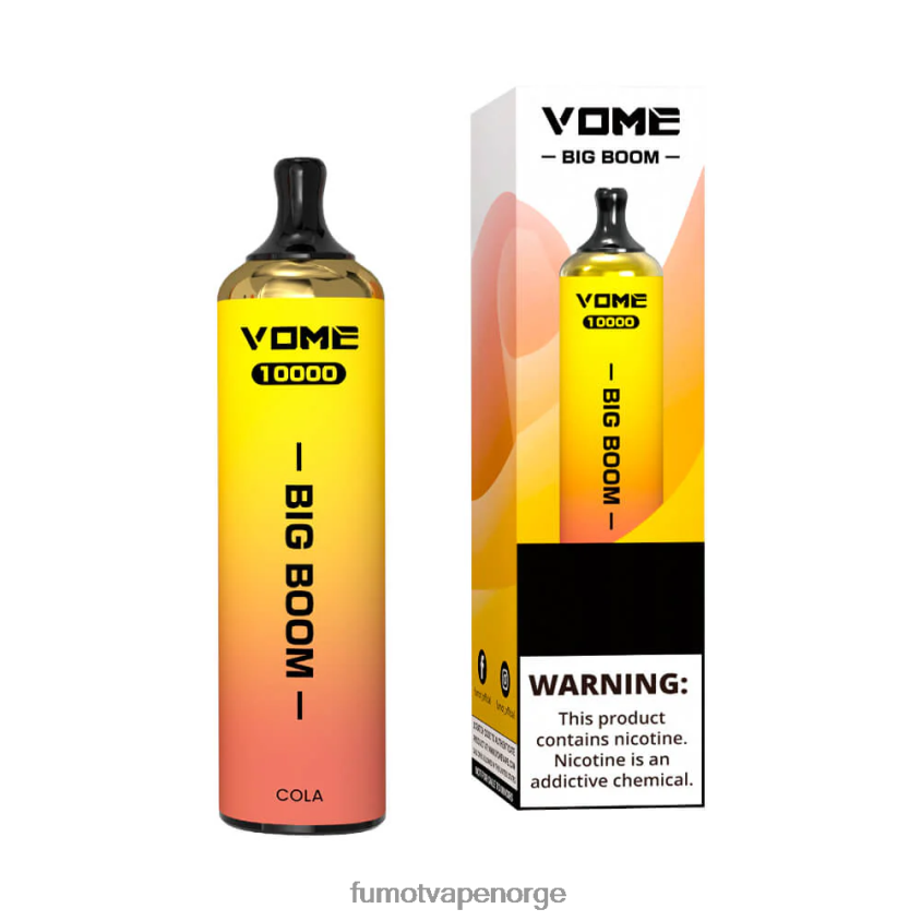 Fumot Shop | Fumot Vome Big Boom engangs vape penn 10000 - 20ml (1 stk) gummibjørn XH0864445