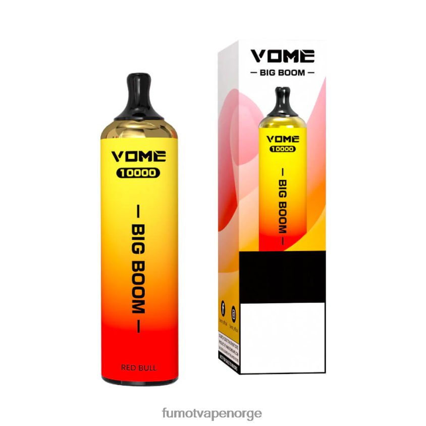 Fumot Shop | Fumot Vome Big Boom engangs vape penn 10000 - 20ml (1 stk) gummibjørn XH0864445