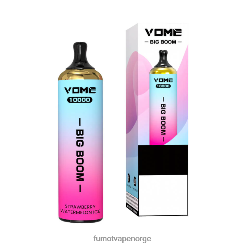 Fumot Vape Flavours | Fumot Vome Big Boom engangs vape penn 10000 - 20ml (1 stk) frodig is XH0864449