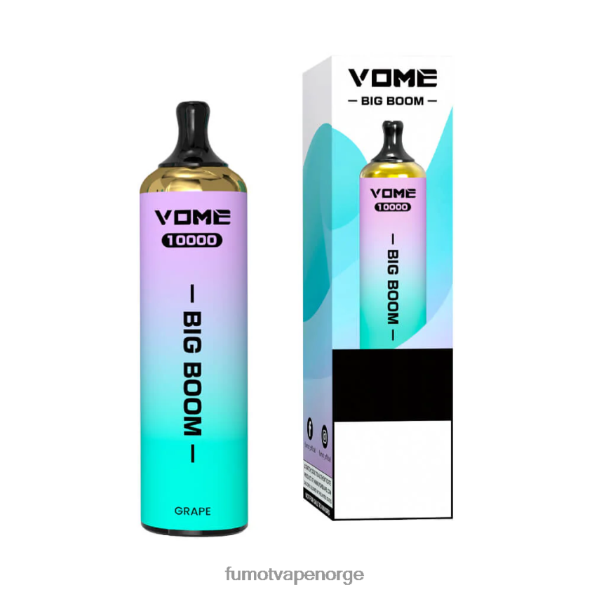 Fumot Vape Flavours | Fumot Vome Big Boom engangs vape penn 10000 - 20ml (1 stk) frodig is XH0864449