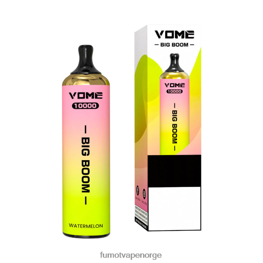 Fumot Vape Flavours | Fumot Vome Big Boom engangs vape penn 10000 - 20ml (1 stk) frodig is XH0864449