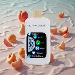 AirFuze Smart Pro 40000 Puffs Bærbar E-damp Juicy Peach (Saftig Fersken) med 900mAh Oppladbar Batteri