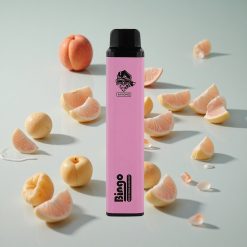 Aivono AIM BINGO 4000 Puffs Hvitfersken Grapefrukt med 10 mL E-væske