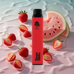 Aivono AIM BINGO 4000 Puffs Jordbær Vannmelon Med 1000mAh Batteri og 10 mL E-Væske