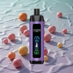 Aivono AIM FATPRO 22000 Puffs Druemynte med 28ml E-væske og 600mah Oppladbar