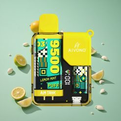 Aivono AIM-TANK 9500 Puffs Opptil 9500 Puffs Sitron Mynte