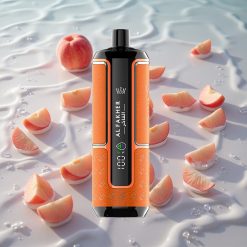 Al Fakher Crown Bar 15K Hypermax Engangs Vape Kit Fersken Is