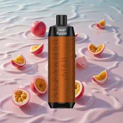 Al Fakher Crown Bar 8000 Søt Pasjonsfrukt med 18ml e-Væske