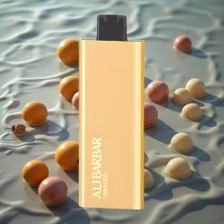 Alibarbar Pandora 7000 Puffs Engangsvape Tobakk med 17 ml væske og 1.0 Ω motstand
