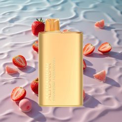 Alibarbar Rich 8000 Puffs Engangs Vape Jordbær Hubba Bubba med 20ml Væske og 2000 mAh Batteri