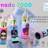 Fumot Flavours | Fumot Tornado 7000 engangs vape penn - 14ml (1 stk) kiwi pasjonsfrukt guava XH086480