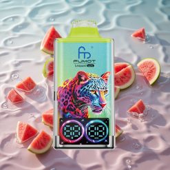 Fumot Leopard 40K Puffs Engangs Vannmelon Is med 0%/2%/3%/5% Nikotin og 700mAh Batteri