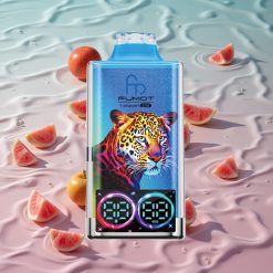 Fumot Leopard 40K Puffs Engangs Vannmelon Tyggegummi med 0%/2%/3%/5% Nikotin og Type-C-lading