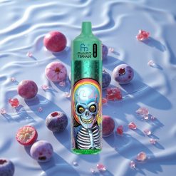 Fumot RandM Tornado 30000 Puffs Blåbær Is med 30mL e-væske og 600mAh batteri