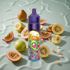 Fumot RandM Tornado 30000 Puffs Opptil 30 000 inhalasjoner Kiwi Pasjonsfrukt Guava