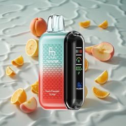 Fumot Tornado 20000 Puffs Oppladbar Batteri Fersken Ananas Appelsin