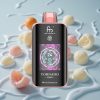 Fumot Tornado 25000 Puffs HD Skjerm Hvit Gummy Is