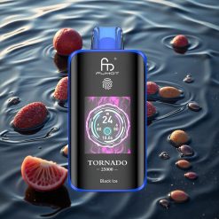 Fumot Tornado 25000 Puffs Oppladbart Batteri Svart Is