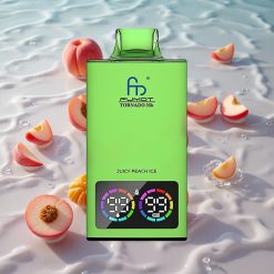 Fumot Tornado 35K Engangs Vape Juicy Peach Is med 15ml E-juice og 700 MAH Batteri