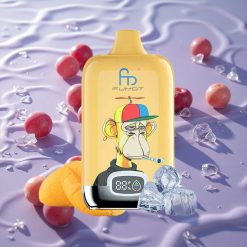 Fumot Tornado Digital Box 12000 Puffs Engangs Vape Drueis med 20ml E-Væske og Mesh Coil