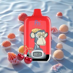 Fumot Tornado Digital Box 12000 Puffs Engangs Vape Ispops med 20ml E-Væske og Mesh Coil