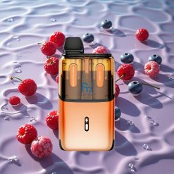 Fumot Ultra T32000 Engangs Vape Blåbær Kirsebær Tranebær - Kirsebær Is med 32000 Puffs og Type-C Hurtiglading